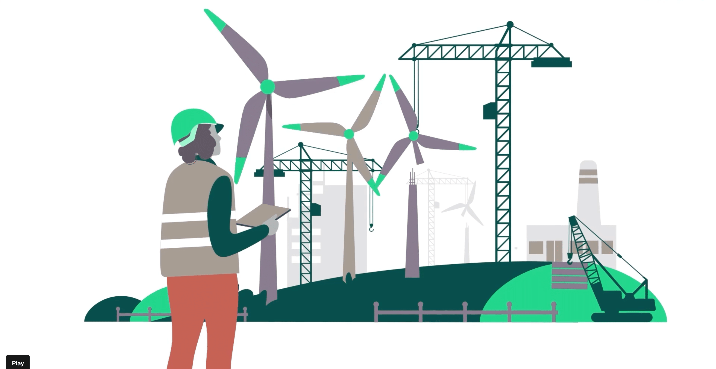 A woman in a head scarf teaches a diverse class of pupils in the UK